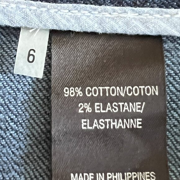 TAHARI Women's Boot Cut Mid Rise Stretch Blue Denim Jeans Size 6  (W32 x L34) - Picture 8 of 8